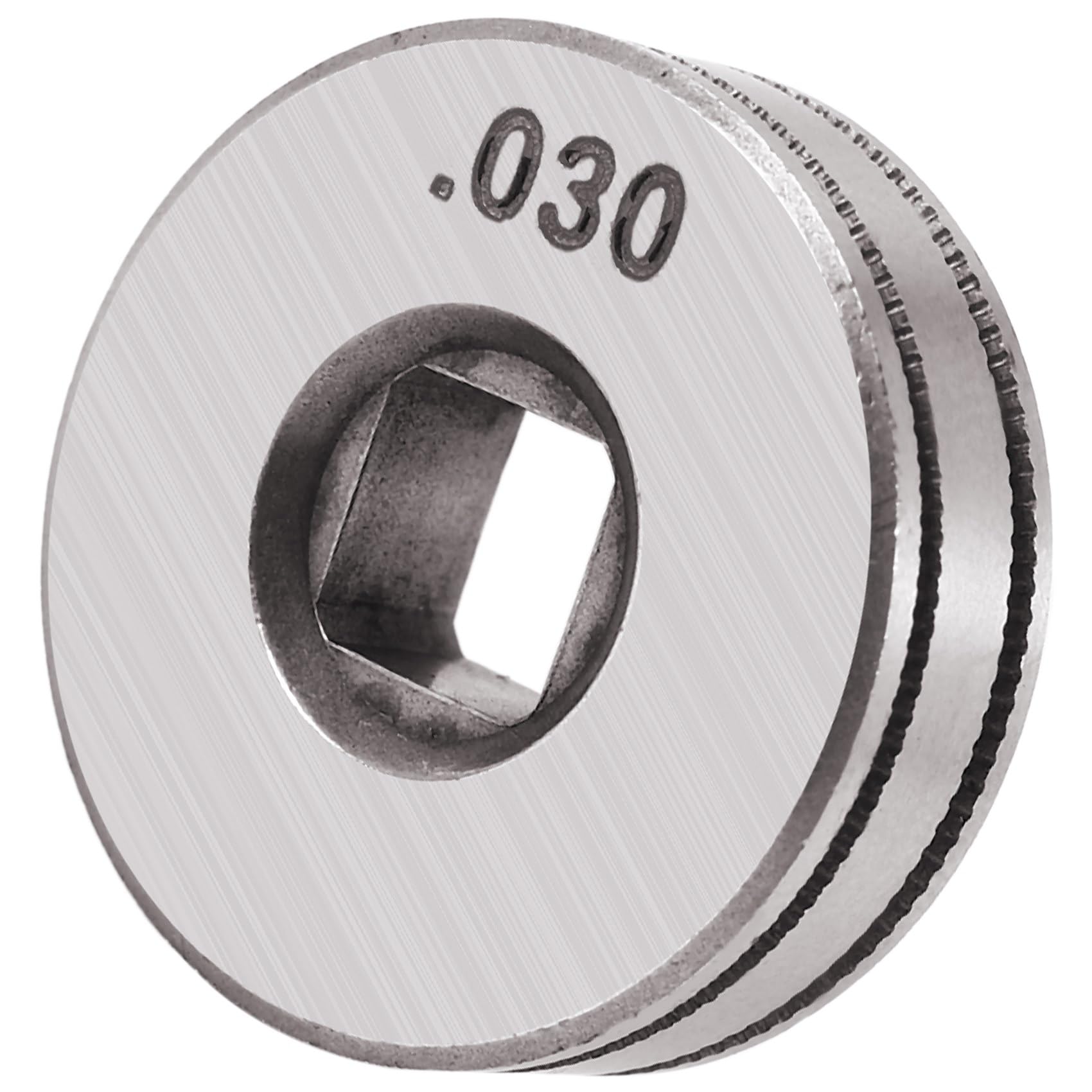 Lizusidtsy Mig Welder Wire Feed Drive Roller Roll Wheel Kit 25Mm Diameter 0.8-0.9Mm/.030 Inch-.035 Inch, Silver