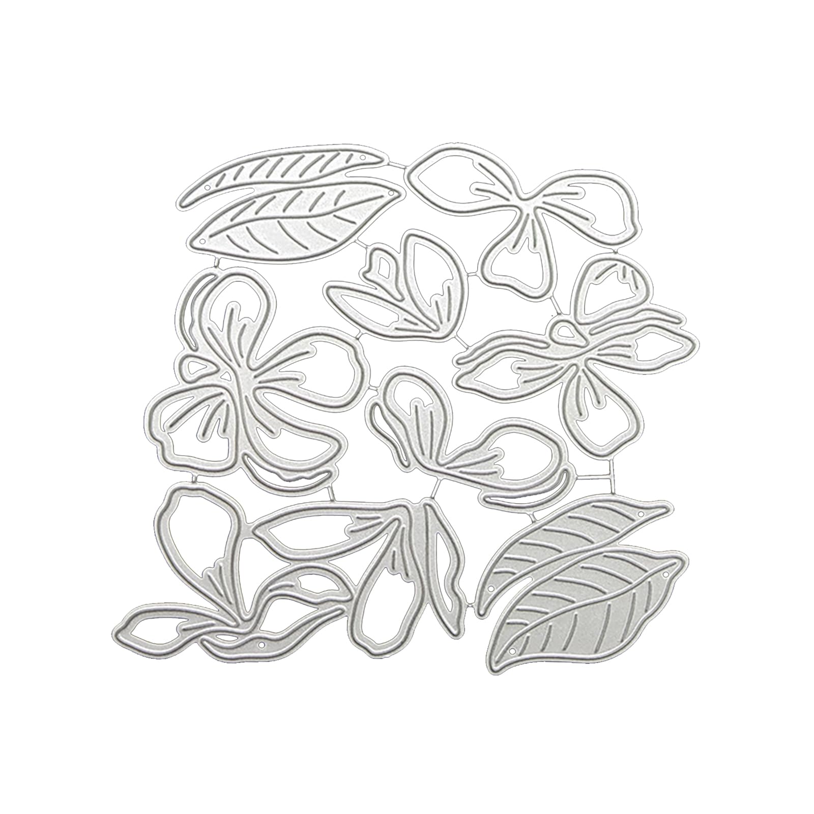 Yhplxyuus Metal Cutting Dies Cuts Embossing Stencils Template for Scrapbooking Album Decorative Paper Dies Card Making Paper Cutting Stencil
