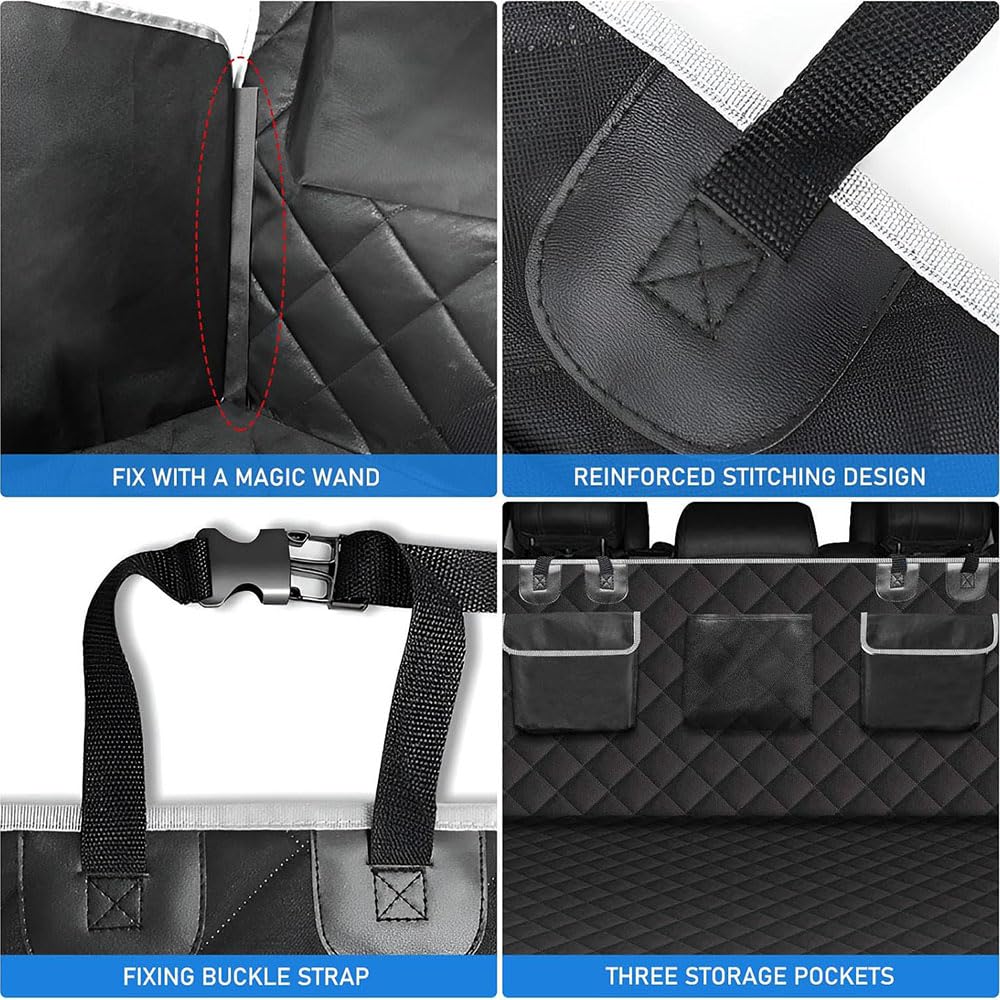Protection Coffre Voiture Chien pour Chevrolet Cruze (J300 2008-2016),Housse Tapis Protection Pare-Chocs Latérale,Antidérapante,Accessoires Auto Rayures