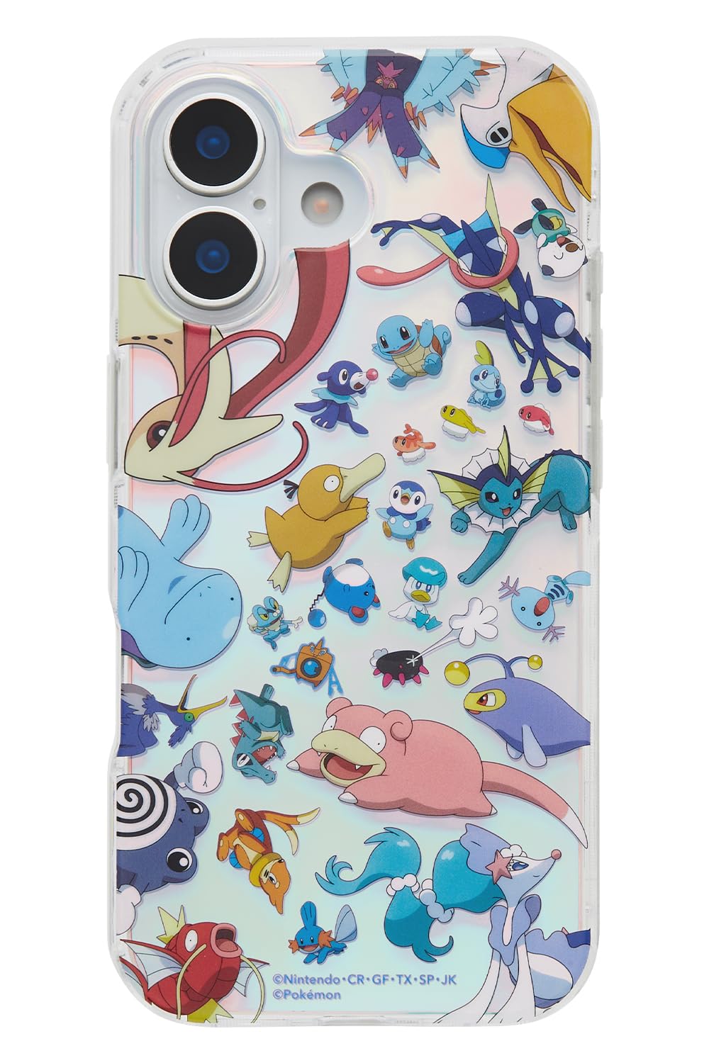 Amazon.co.jp: HIGHER ポケモン iPhone 17 ハイブリッド ケース (みず
