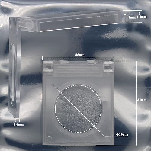 Miniatura 7 de 2 piezas de accesorios de pintura de diamante, cubierta de interruptor de almohadilla de luz de arte de diamante, cubierta protectora de botón