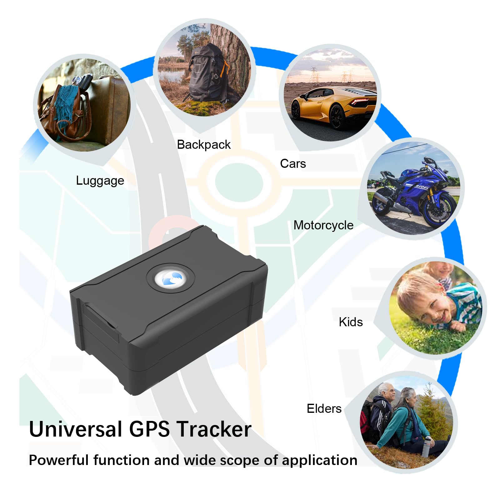 Rastreador GPS para vehículos, coches de larga duración de batería hasta 90 días, imán fuerte, rango ilimitado, geo-cerca, dispositivo de seguimiento de coches en tiempo real 4G, dispositivos de 6