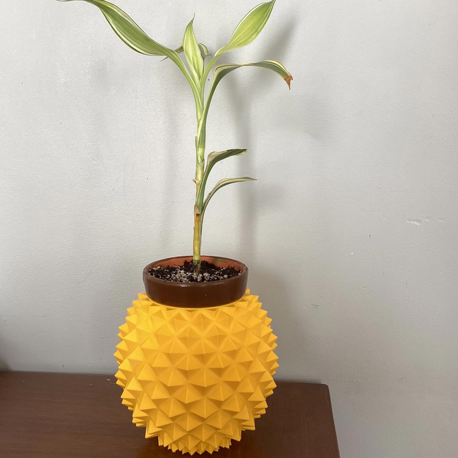 Amazon.com: TIME&TRAVE Cute Pineapple-Inspired Indoor Plant Pots - 4.96  Inch Fower Pot Small Succulent Green Plants Pot, Cute Plant Gifts for Plant  Lovers : Patio, Lawn & Garden