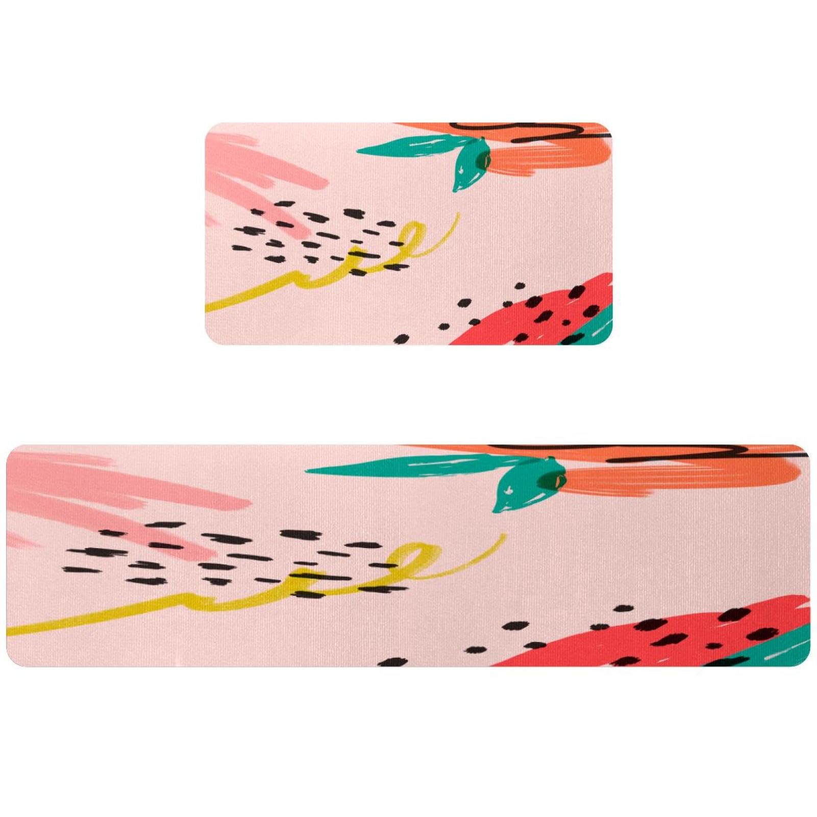 Alfombrillas de cocina VAPOKF con diseño de verano para dar un toque fresco a tu pasillo