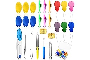 26-Piece Sewing Kit with Thumb Needle Threader