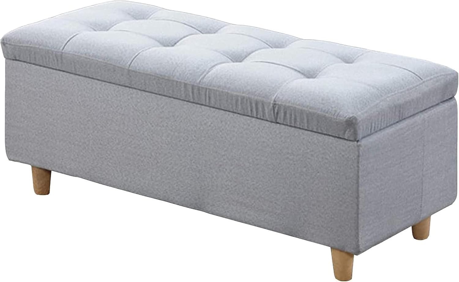 VNNHGB Footstool Storage Box Fabric Storage Stool Sofa Stool Shoe Bench