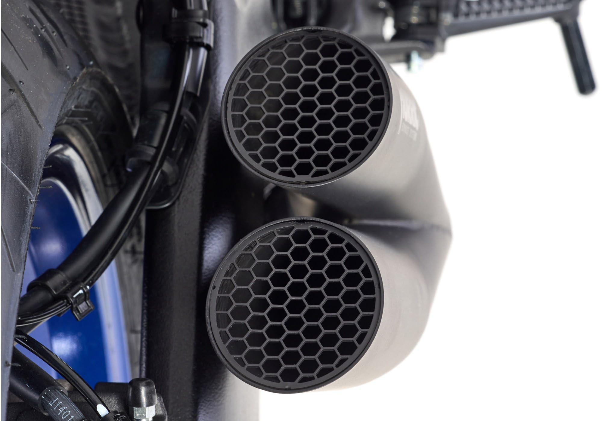 HURRIC Sportauspuff kompatibel mit KTM | 390 Duke | Typ KTM IS Duke | 373 ccm | Baujahr 2021-2023 | HURRIC Pro 2 GP Slip on