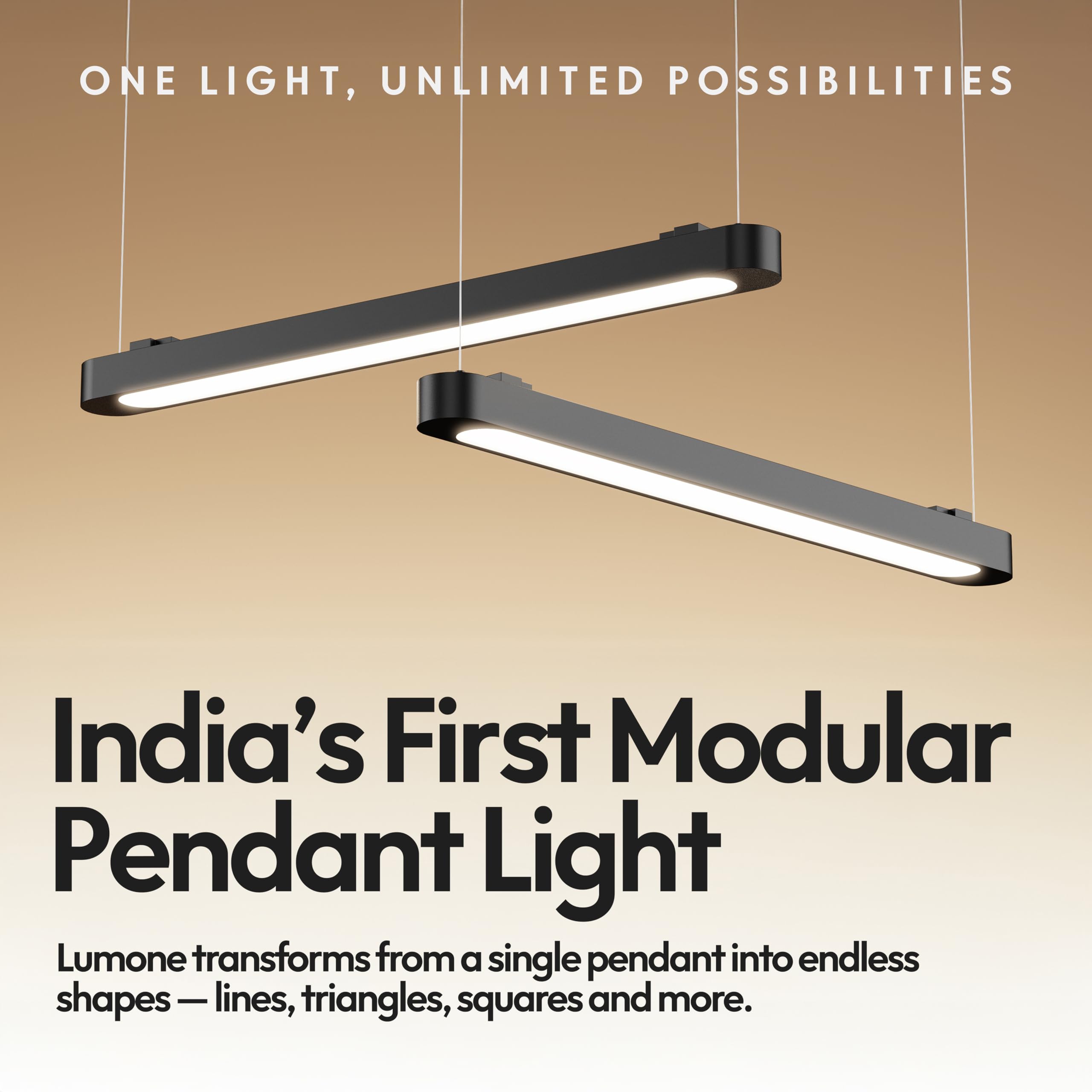 KARBAN Lumone: Color Changing Pendant Light -2