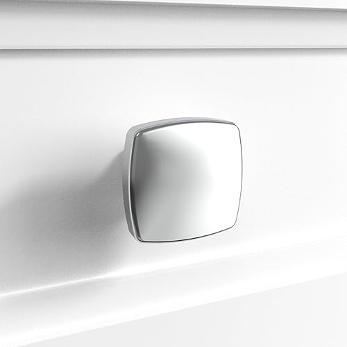 Miniatura 2 de 30078 - Pomo para puerta y cajón Conrad (individual) - 1-14 pulgadas de diámetro, cromo pulido