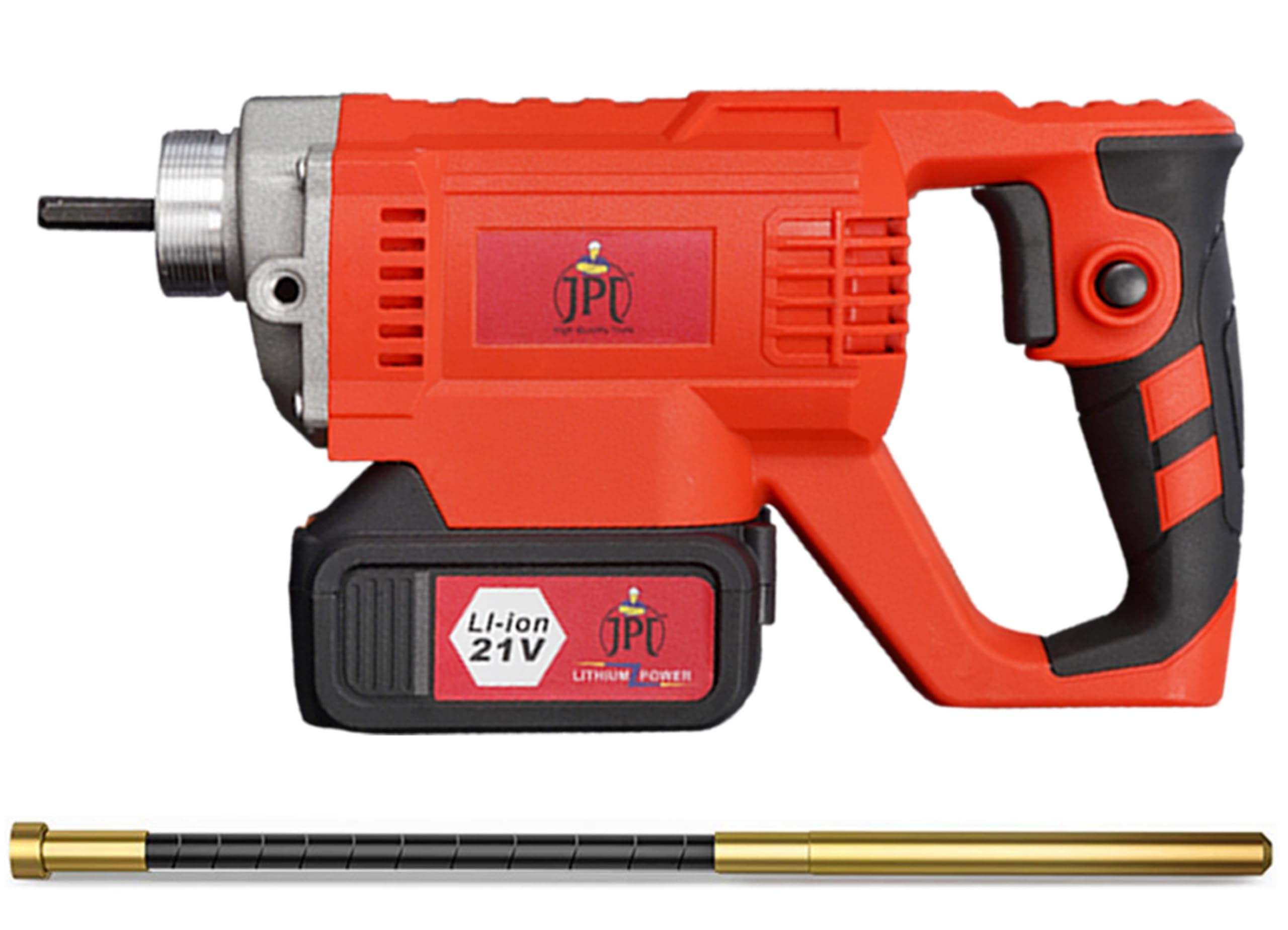 JPT 21V Cordless 35mm Concrete Vibrator Machine, Concrete Vibration Machine with 4.0aH Double Battery. (21V Cordless Vibrator + 1.5 mtr Needle) (B0CWP94KPK) Amazon Price History, Amazon Price Tracker
