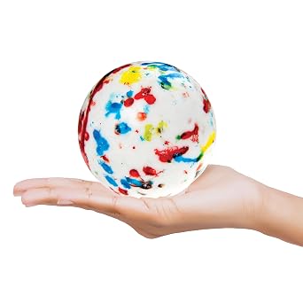 Giant Jawbreaker Candy - Mega Bruiser - 3 3/8" - Jumbo Jawbreakers Colossal Size - Individually Wrapped Holiday Gift Box - By CandyKorner