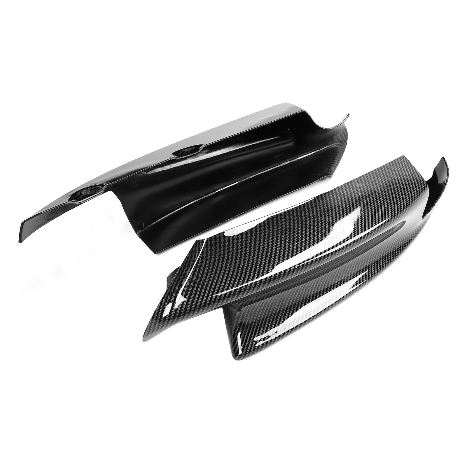 Zerodis Zerodis Ochraniacz Zderzaka Samochodu ABS materiał Odporny na Zużycie Deflektor dla E90 E92 E93 M3 2007 do 2012 Akcesoria Motoryzacyjne dla Entuzjastów Samochodów (Jasna czerń) (Wygląd
