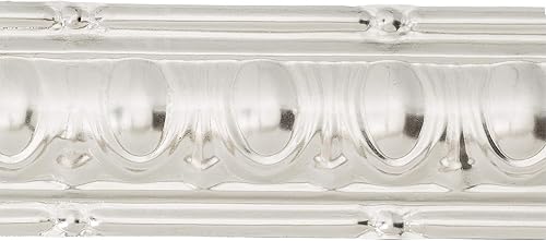 Great Lakes Tin Huron Moldeo de corona sin terminar  Muestra de 6 pulgadas  Perfecto para proyectos de bricolaje y renovación del hogar  Fácil de