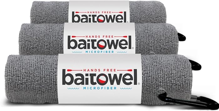 9. Bait Towel 3 Pack - Towels with Clip