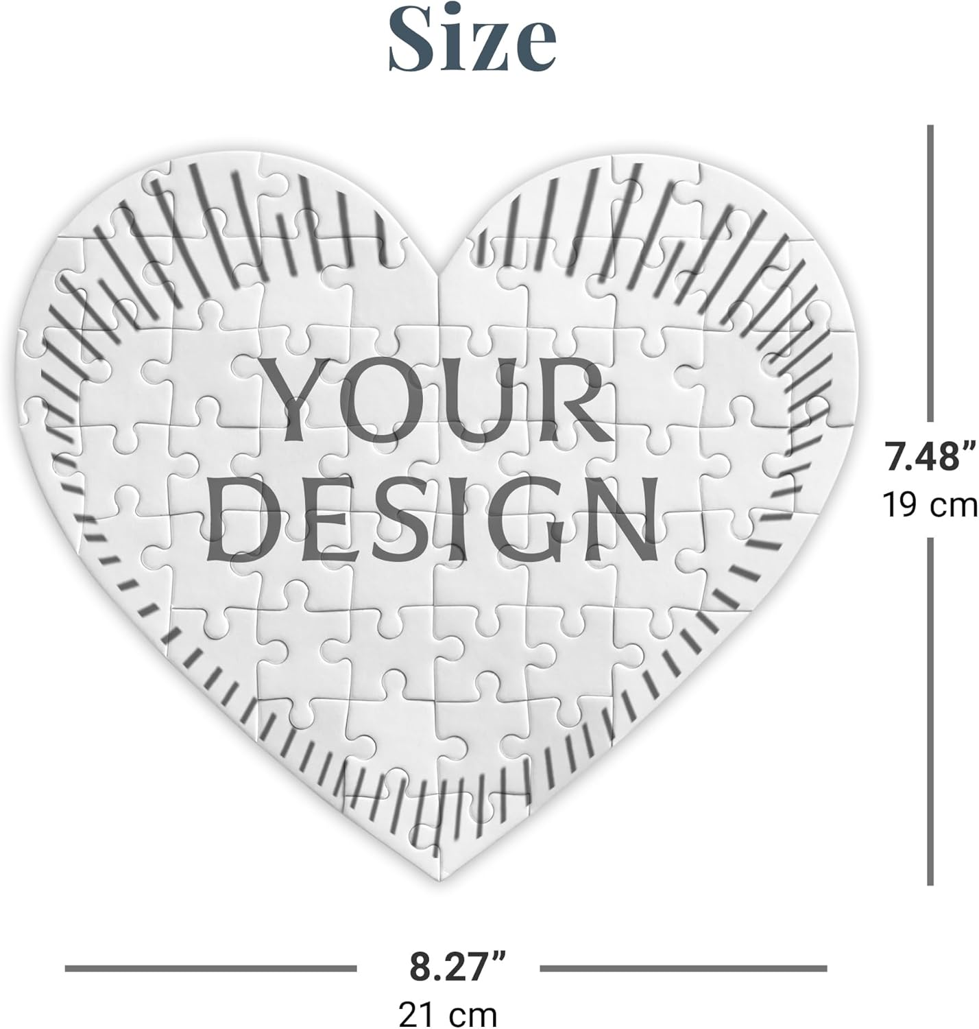 Let’s Make Memories Personalized Puzzle - Valentines Day - Valentine Decorations - Custom Couples Decor - for Boyfriend Girlfriend Him Her Husband Wife - Your Photo - You're My Person