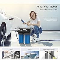 Vista 9 de Sistema de lavado de auto sin manchas Waterdrop con resina, sistema de agua desionizada, libre de manchas, funciona para todos los vehículos, RV