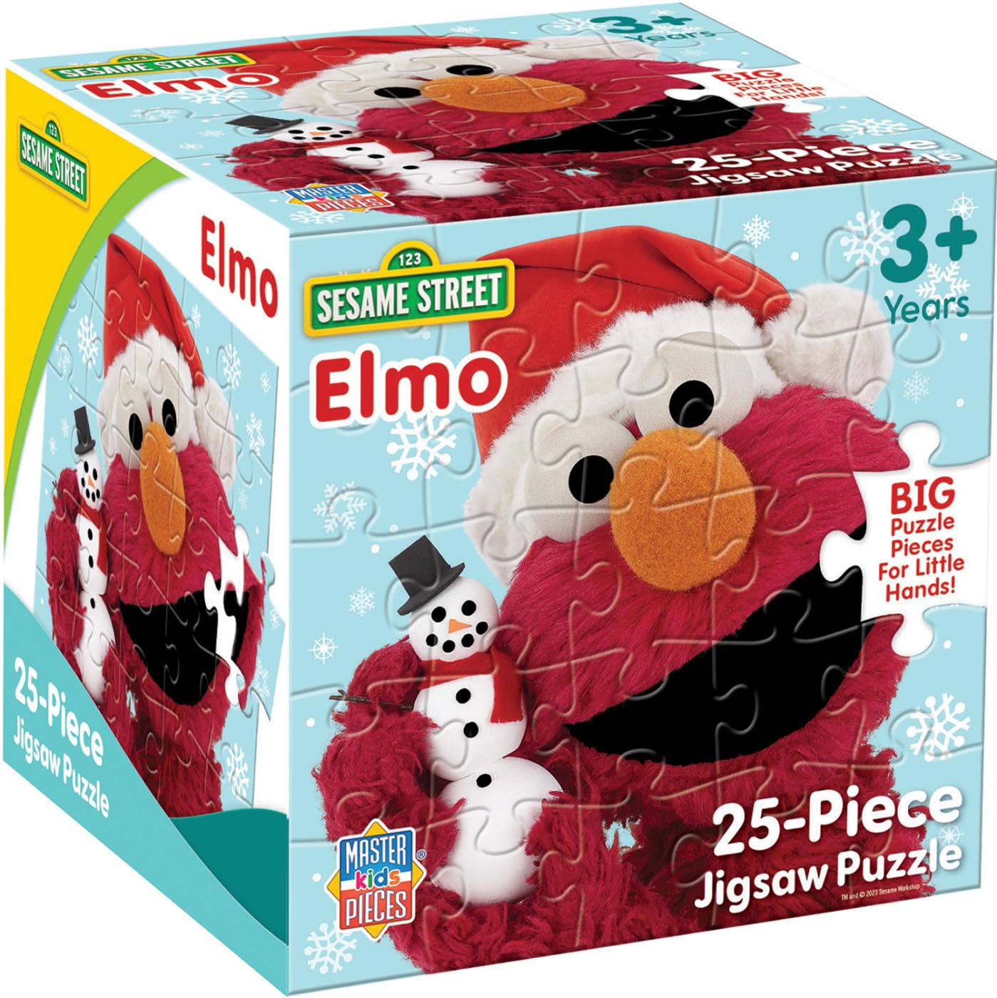 Amazon.com: Masterpieces Sesame Street Elmo Puzzle, 25 Piece
