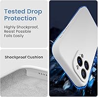 Vista 675 de FireNova Designed for iPhone 13 Pro Max Case, Silicone [Camera Protection] Phone Case with [2 Screen Protectors], Soft Anti-Scratch Microfiber Deep