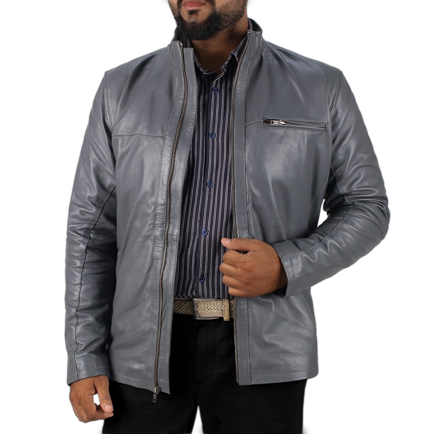 Laverapelle Genuine Lambskin Leather Jacket