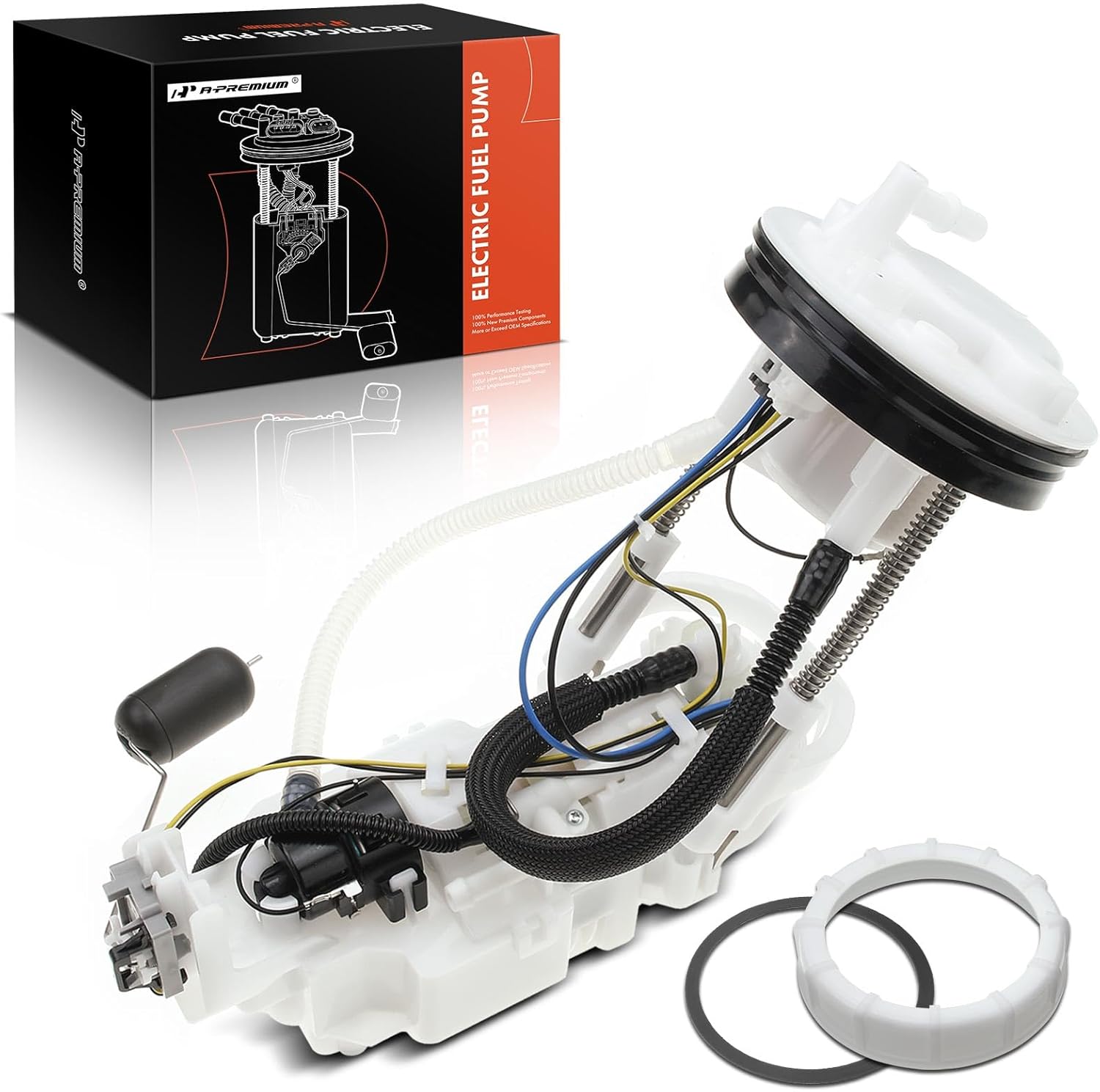 A-Premium Electric Fuel Pump Module Assembly w/Sending Unit Compatible with Honda Crosstour 2012 & Accord Crosstour 2010-2011 3.5L, Gas, Left, Replace# 17045TP7A00
