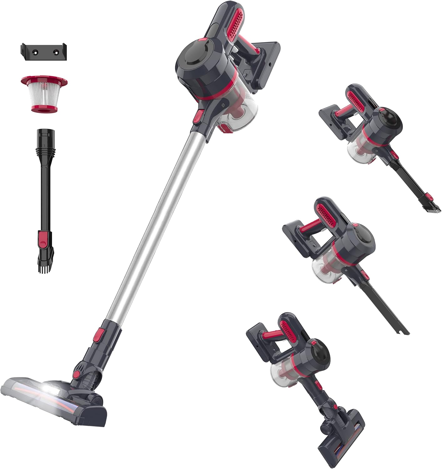 Foppapedretti Cordless Vacuum Cleaner 25 Kpa 4 in 1