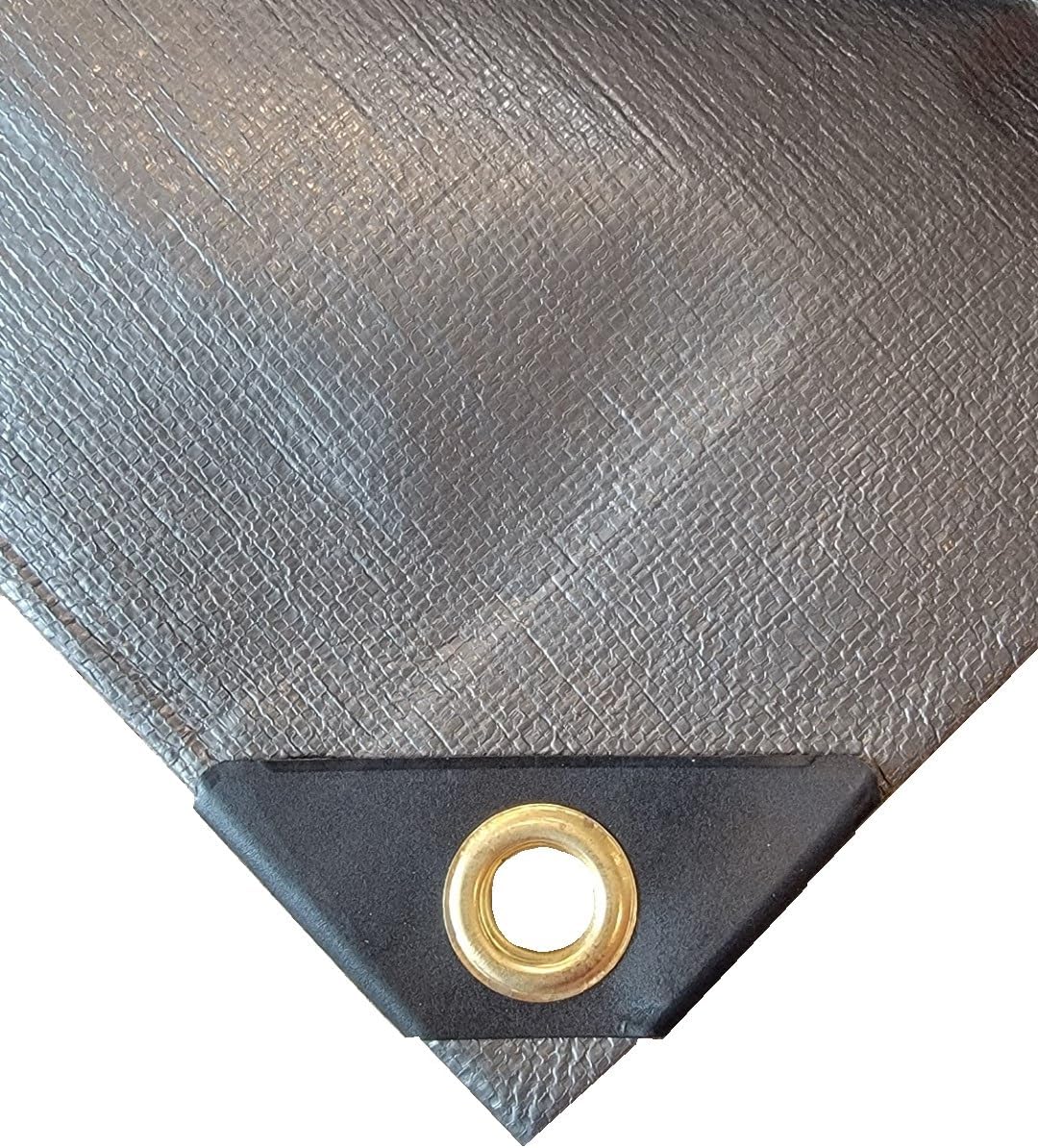 H.D. Silver Tarp Ultra Thick 16 Mil (Exact Sizes) (15' X 25')