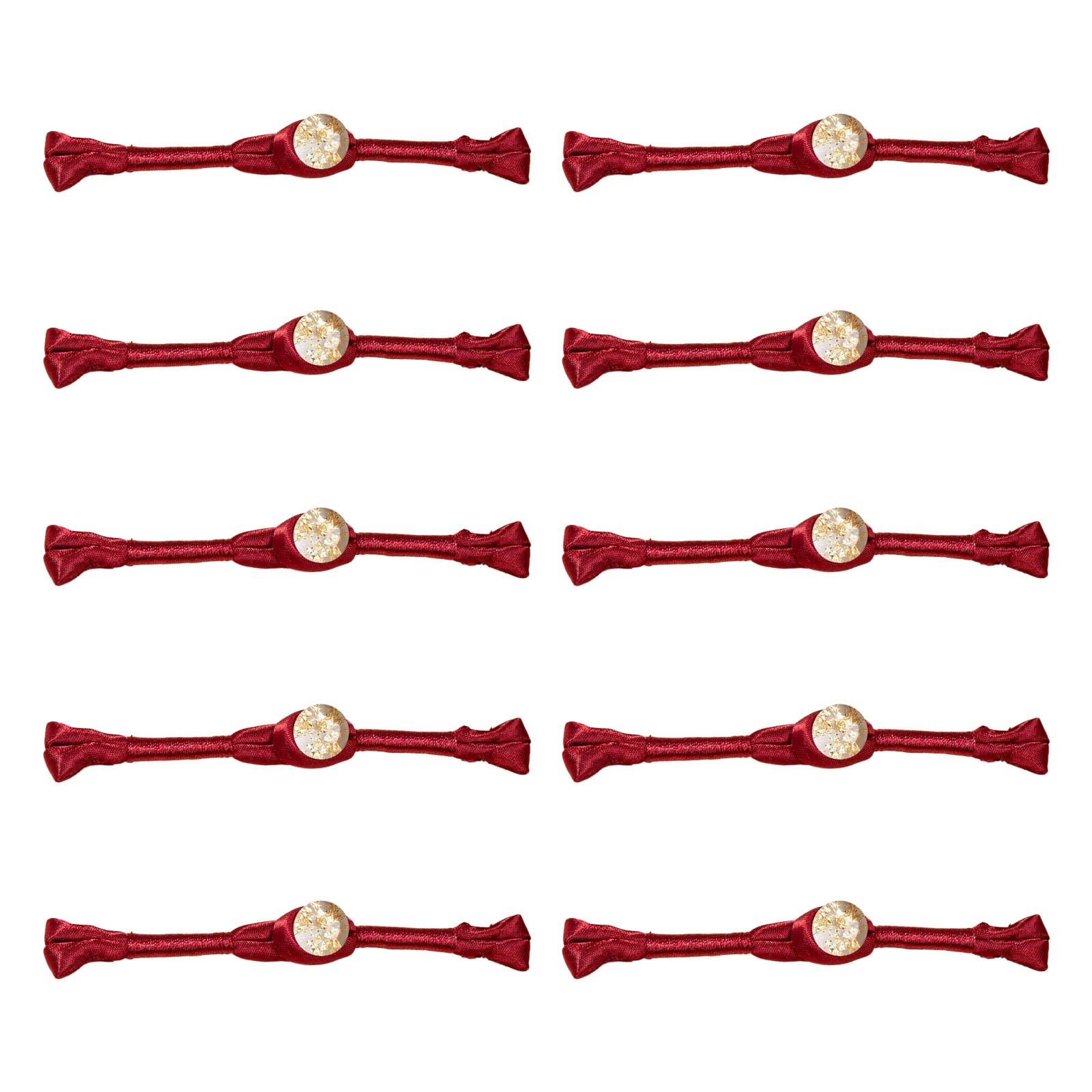 COOLHOOD 10Pcs Chinese Knotted Button Cheongsam Knot Buttons Sewing Fasteners Chinese Closures Button Clothing Accessories Clothing Buttons