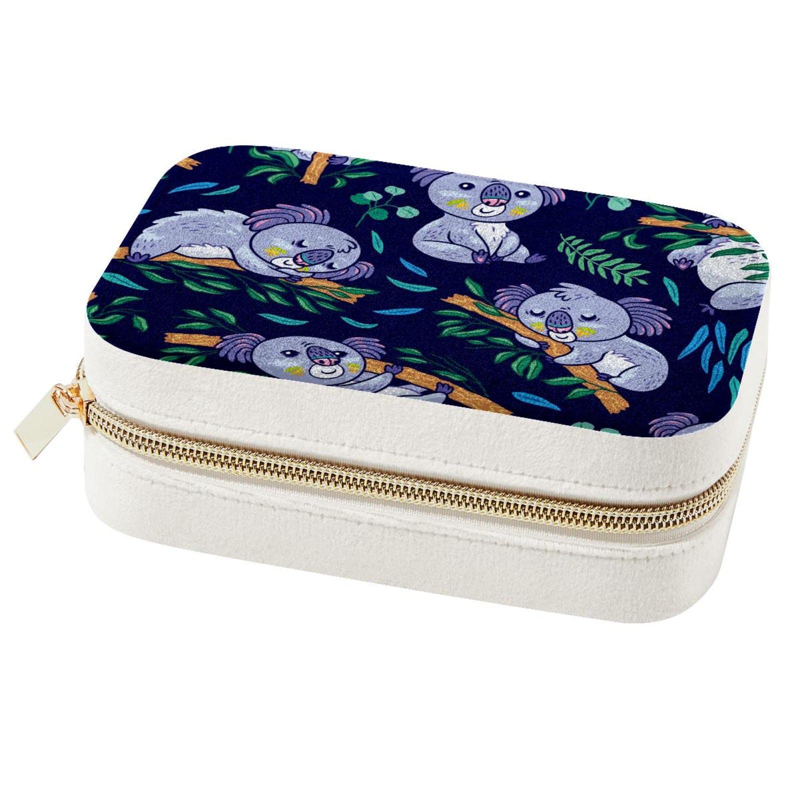 Boîte à bijoux de voyage Koala portable pour vos déplacements