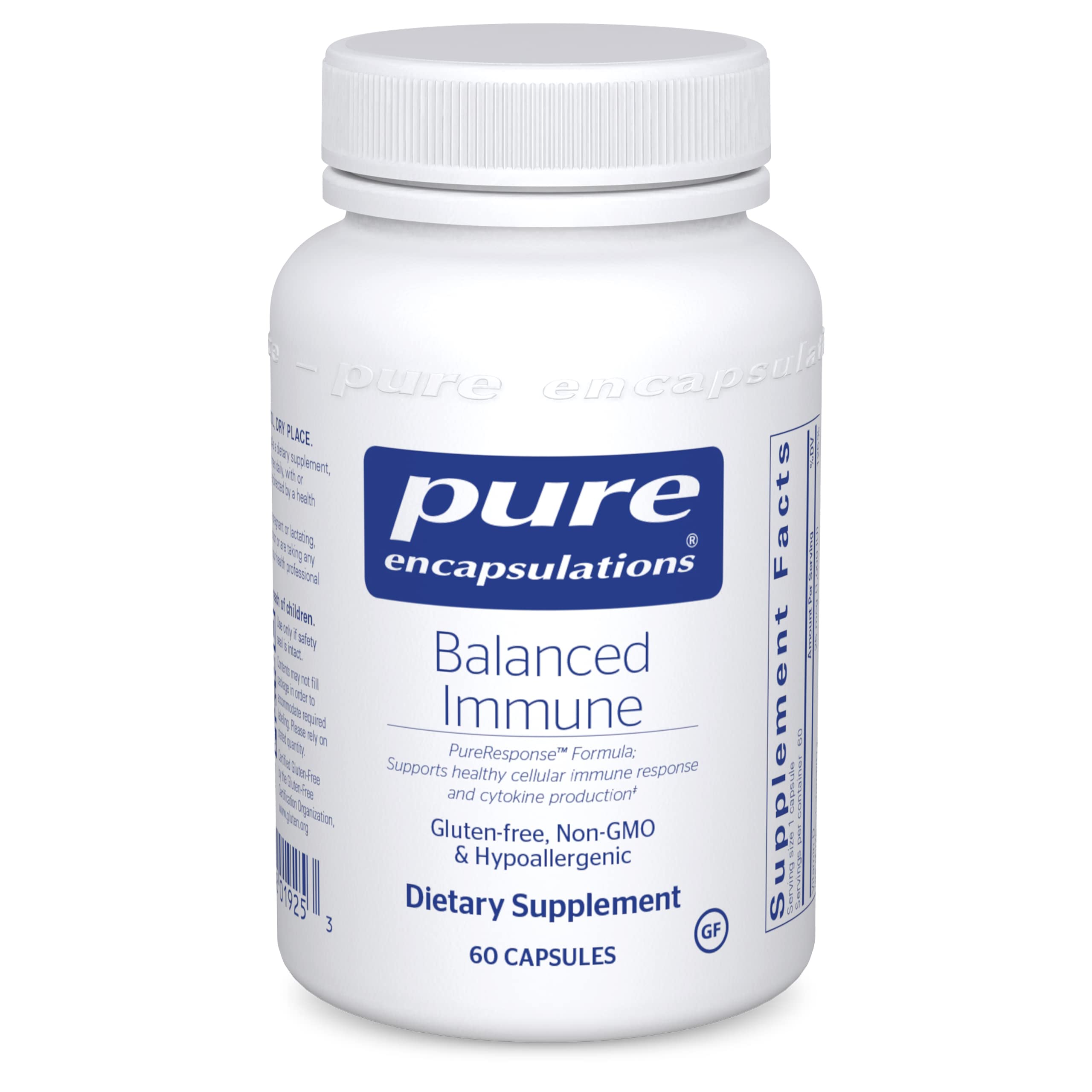 Pure EncapsulationsBalanced Immune | Joint, Gastrointestinal and Thyroid Function Support | 60 Capsules