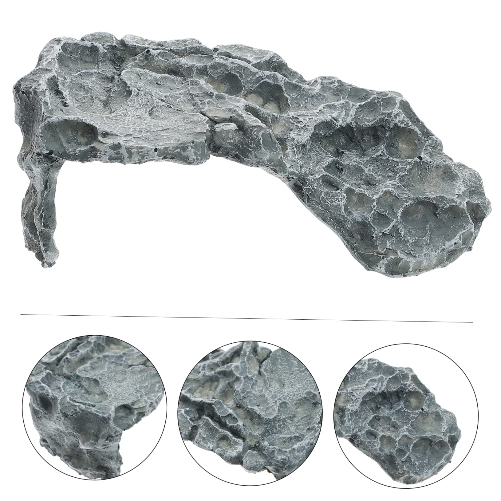 Plataforma de Descanso para Reptiles Grande Seguro para Tortugas y Decoración Natural para Acuarios de Agua y Terrarios de Mascotas Pequeñas