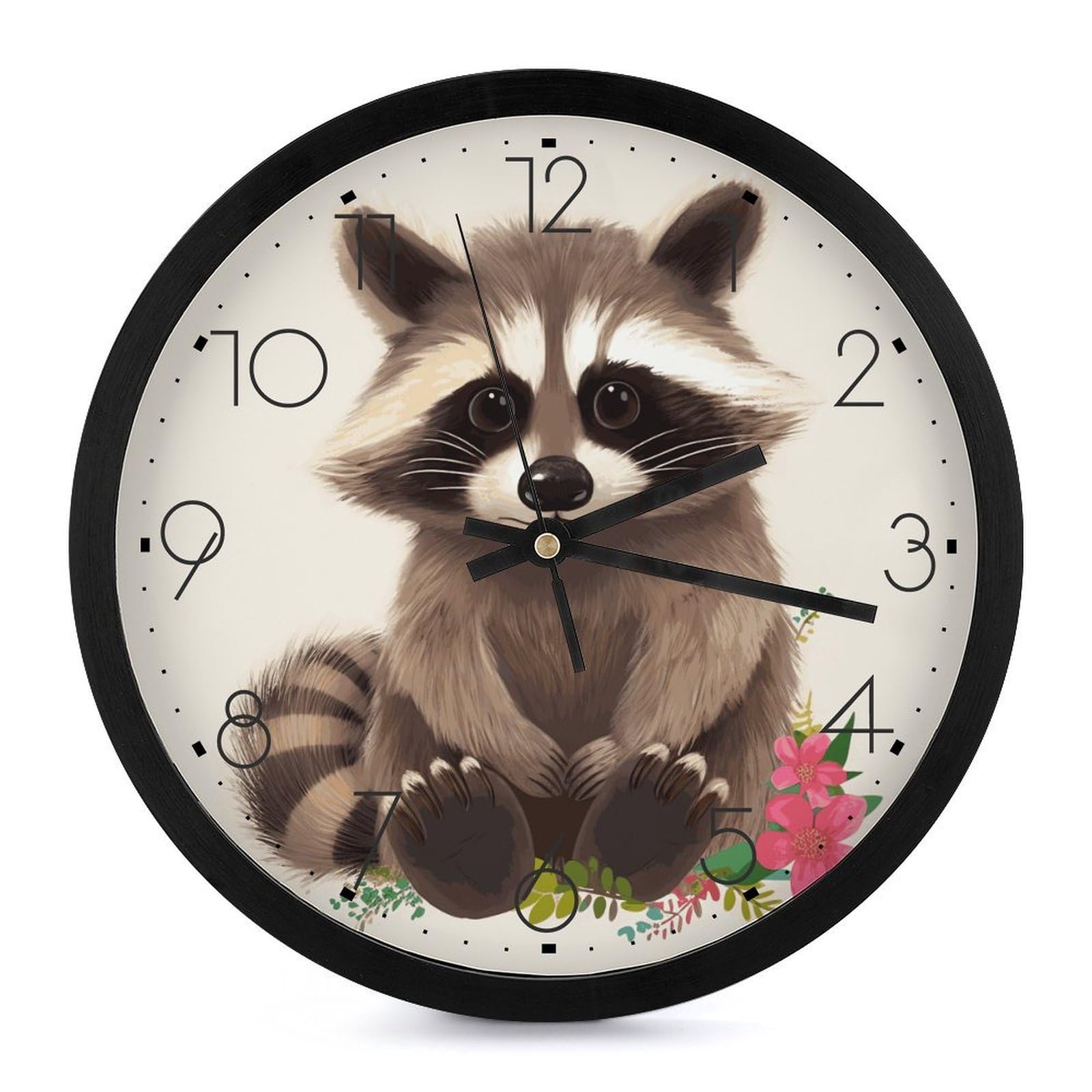 Horloge murale ronde sans bruit pour retrouver le sommeil et la sérénité
