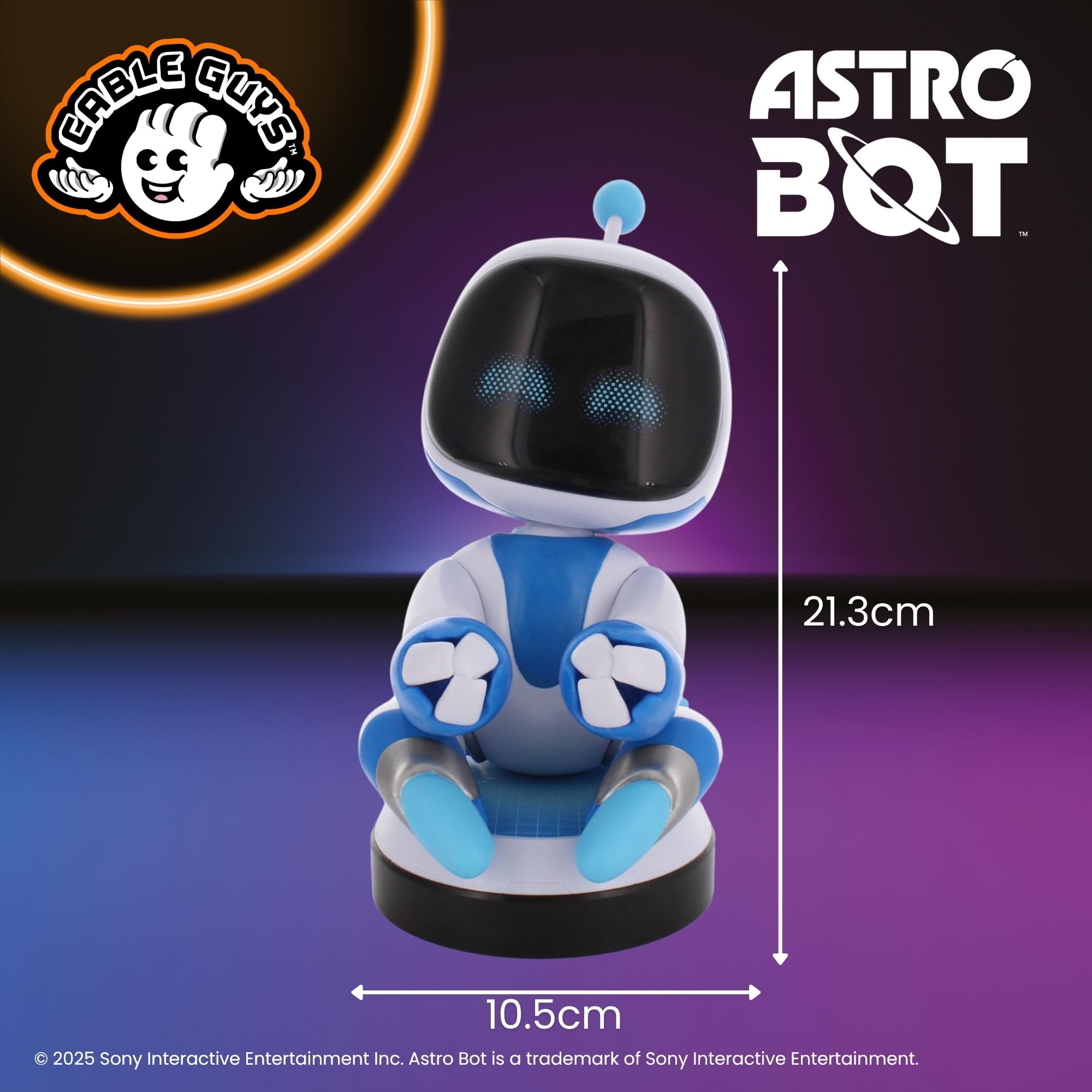 Cableguys Sony Astro Bot Controller Halter & Handy Ständer Gaming Zubehör für Schreibtisch-Setup Kompatibel mit Xbox PlayStation Standard-Controllern