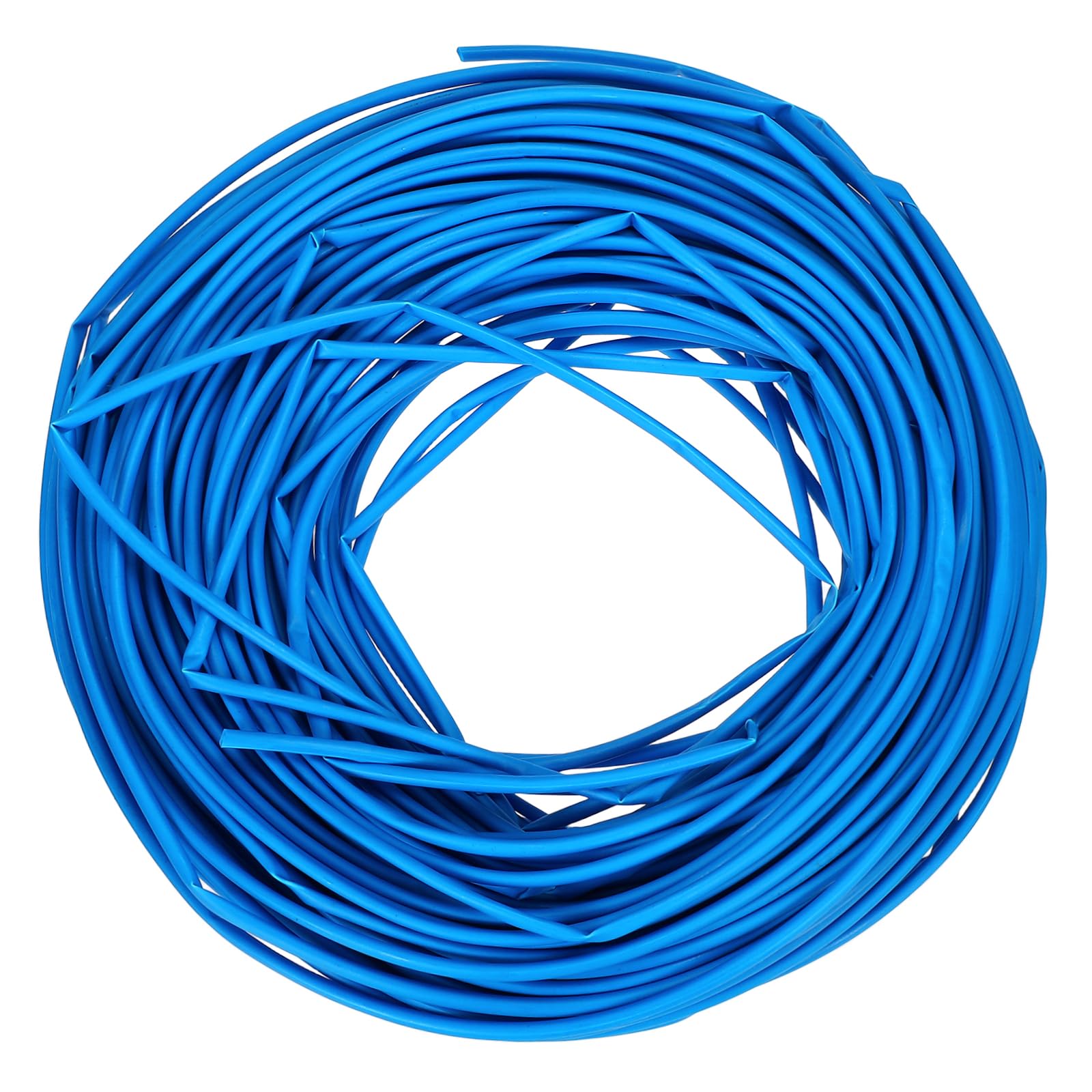 DMiotech Guaina Termorestringente Tubo Di Isolamento Elettrico 2:1 Rivestimento Cavo Blu Diametro 0.2 Pollici Lunghezza 164 Piedi