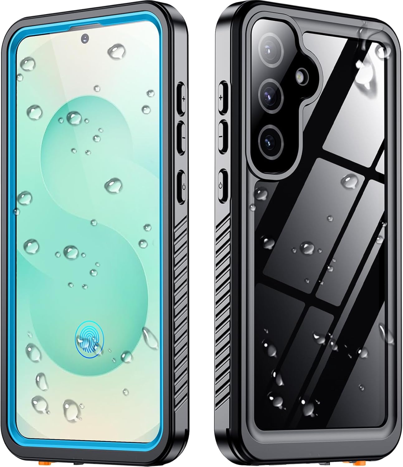 SPIDERCASE for Samsung Galaxy S25 Plus Case Waterproof,Built-in Screen & Camera Lens Protector[IP68 Underwater] [Military Grade Shockproof] Protective