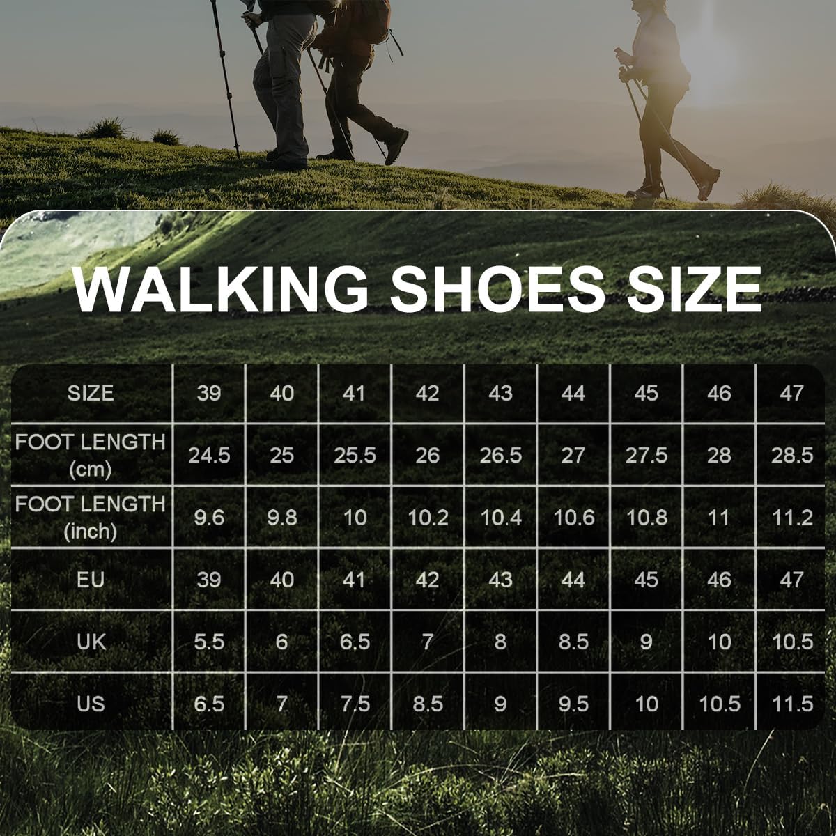Hiking Shoes Mens Waterproof Mountain Trekking Shoes Men Breathable Walking Shoes Outdoor Sports Running Camping Climbing
