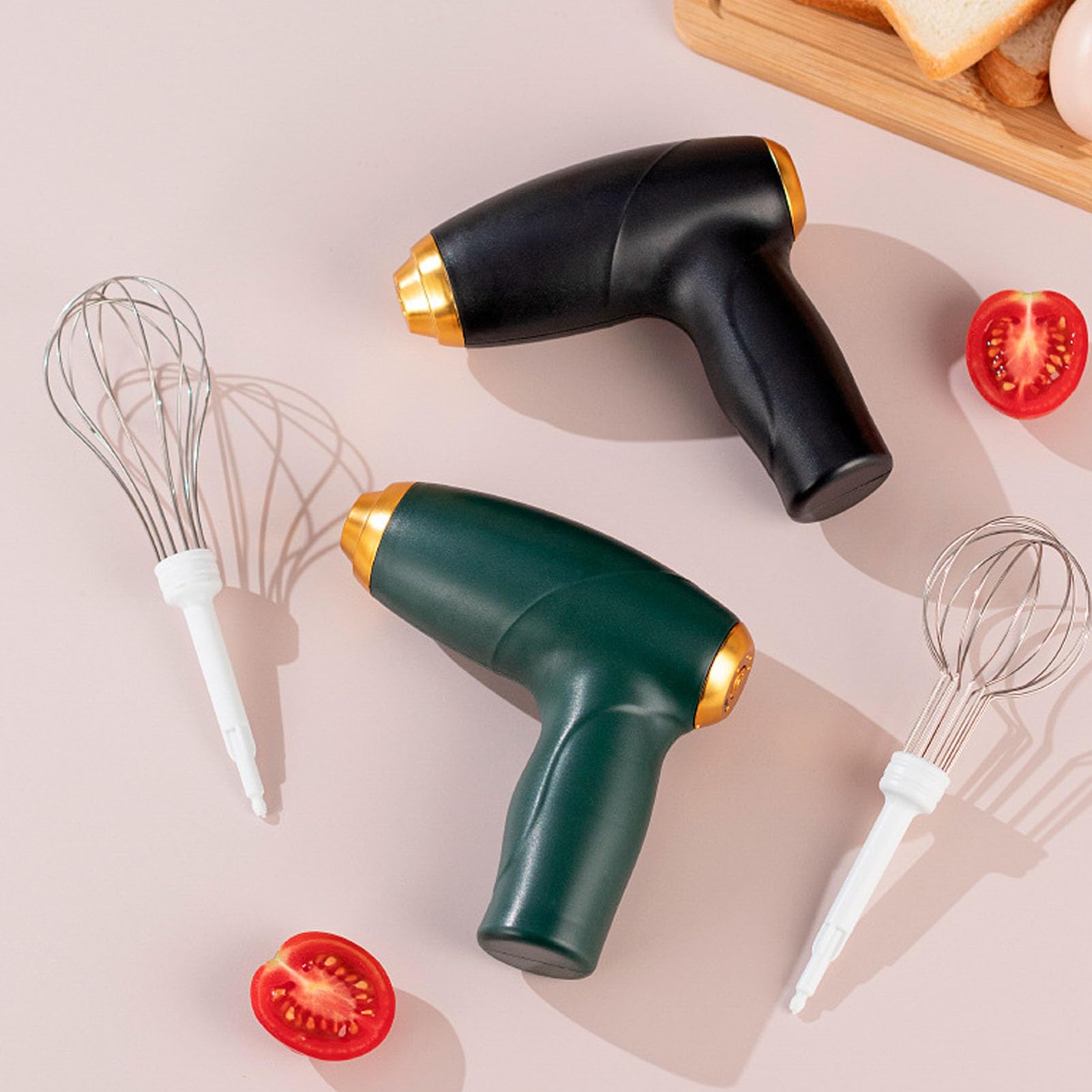 Frullatore elettrico senza fili, fruste in acciaio inossidabile, frusta elettrica portatile con 3 modalità di velocità, ricarica USB | Leroy Merlin