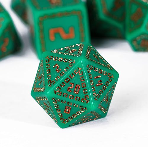 Miniatura 106 de Juego de dados de queso, juego de dados DND poliédricos de resina amarilla para juegos de rol D&D y otros juegos de mesa Dados
