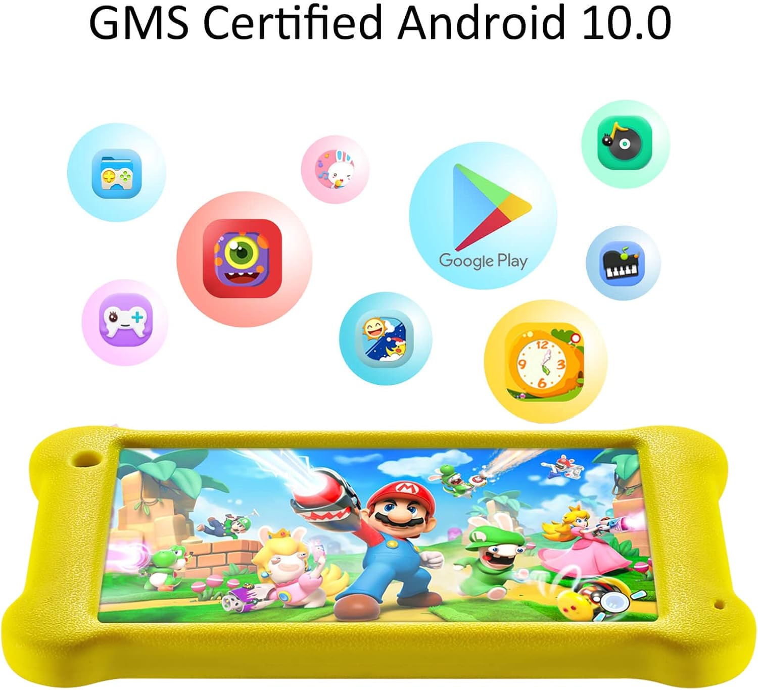 Tibuta Kids Tablet, Android 11,2 GB RAM 32 GB ROM, procesador de cuatro Tibuta Kids Tablet, Android 11,2 GB RAM 32 GB ROM, procesador de cuatro