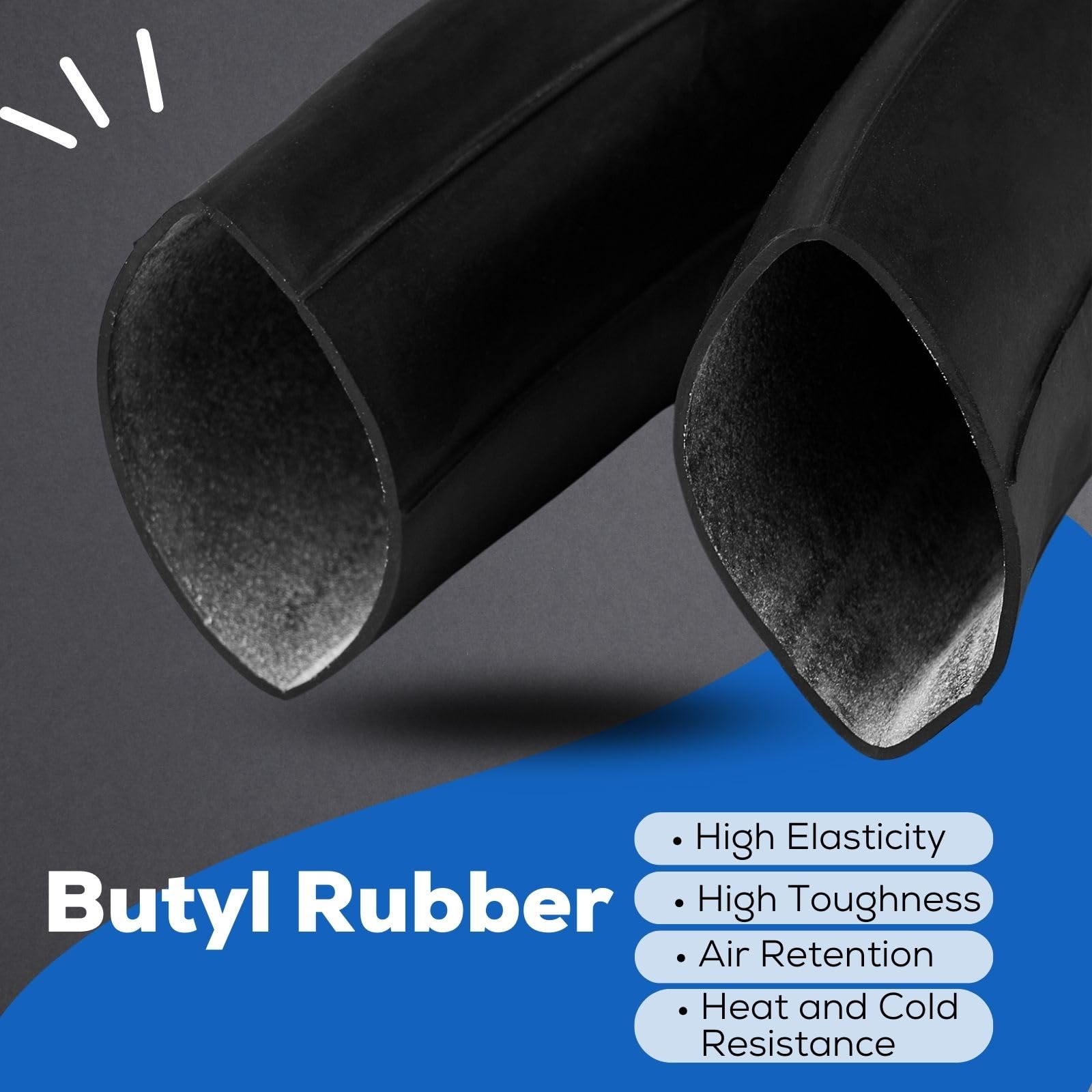 Snapklik.com : Cycles 700C Road Bike Inner Tubes Butyl Rubber 28 700 X ...