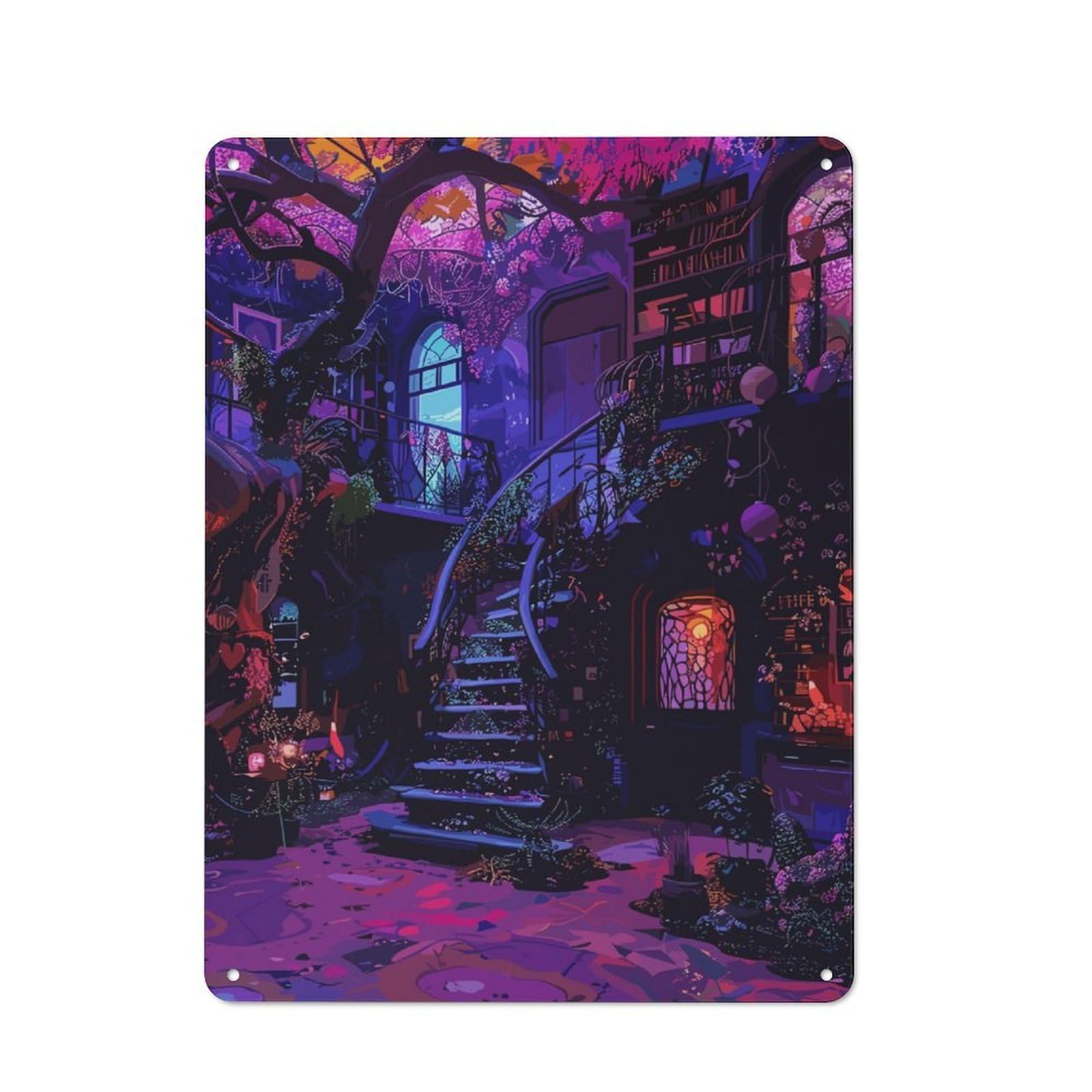 Junmoney Room Nature Rustic Tin Sign 40X30cm Featuring For Bar Or Restaurant, A Housewarming Gift For Bar Decor Enthusiasts