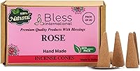 Vista 121 de Bless International Cedro 100% natural - Conos de incienso hechos a mano, sumergidos a mano, orgánicos, sin productos químicos para purificación