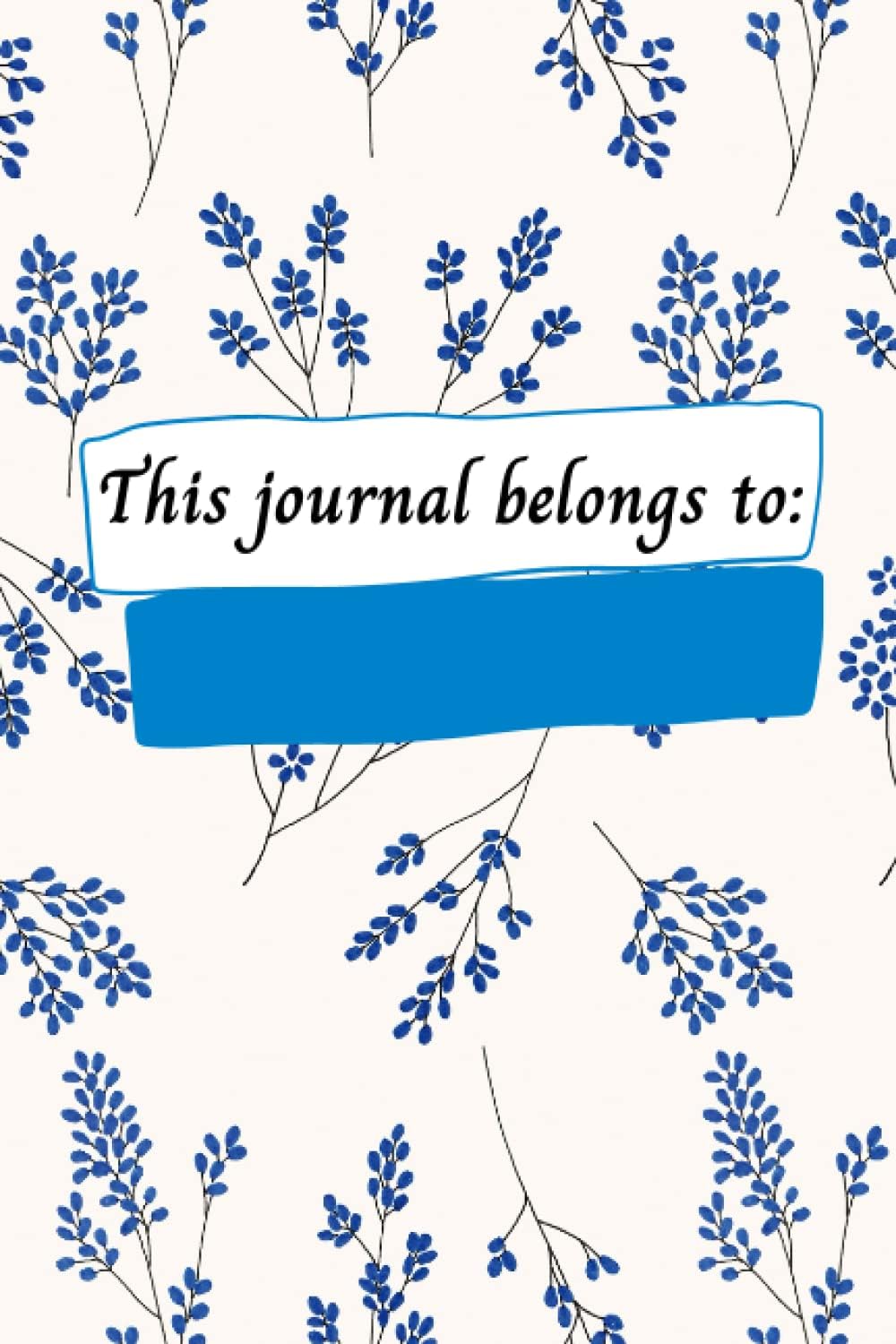 Flower Design Line Notebook Journal: 100 writing pages for personal reflection, sketching, or jotting down favorite quotations or poems for Traveler, ... Subject Notebooks Planner with Lined Paper