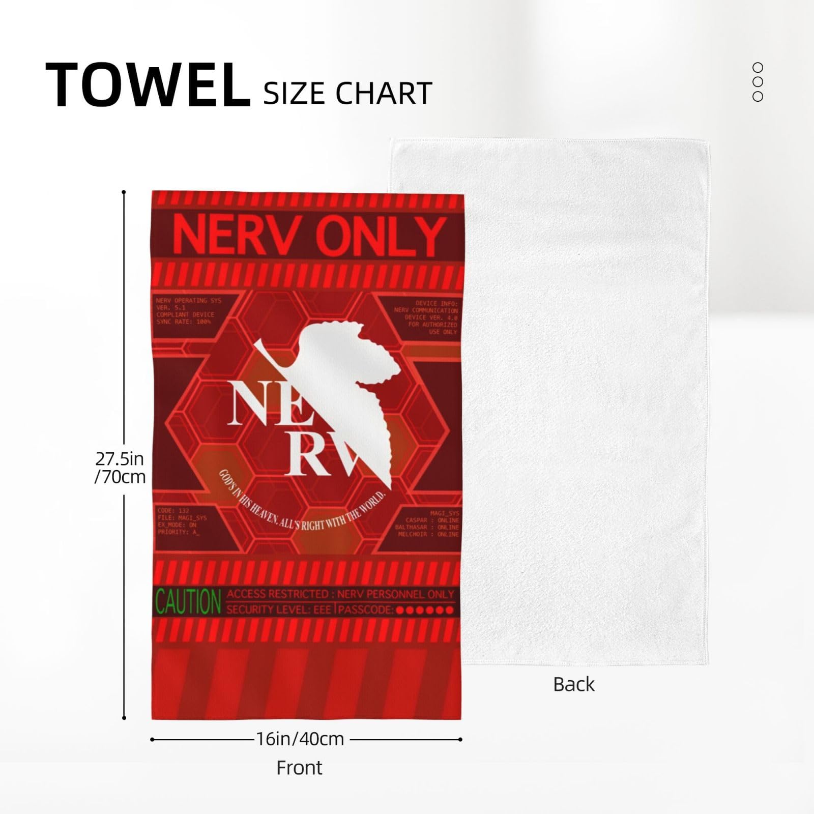 NERV 大浴場　手ぬぐい　エヴァンゲリオン エヴァンゲリオン NERV大浴場 手ぬぐい - メルカリ