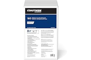 Coastwide 665223 Radiance Powdered Laundry Detergent for Mechanics and Auto Shops
