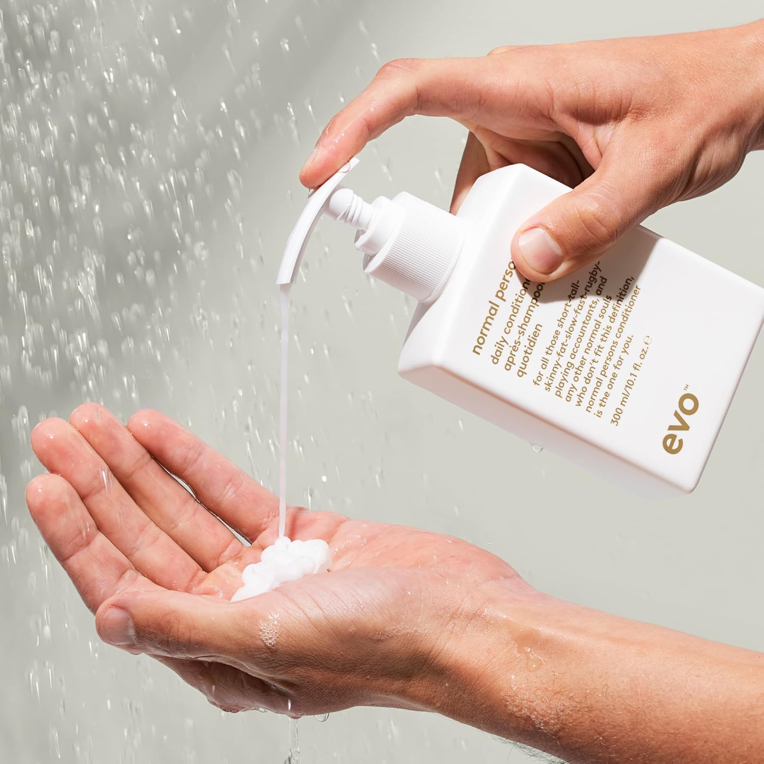 Evo Normal Persons Daily Care Shampoo & Conditioner - Refreshes & Balances Scalp, Reduces Frizz, Reinvigorates Scalp and Hair - 300ml / 10.1 Fl Oz