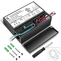 Vista 15 de Controlador LED regulable de 12 V 100 W, 5 en 1 Triac/ELV/MLV/0-10V/1-10V/PWM/V-R, fuente de alimentación de CA a CC, transformador LED impermeable