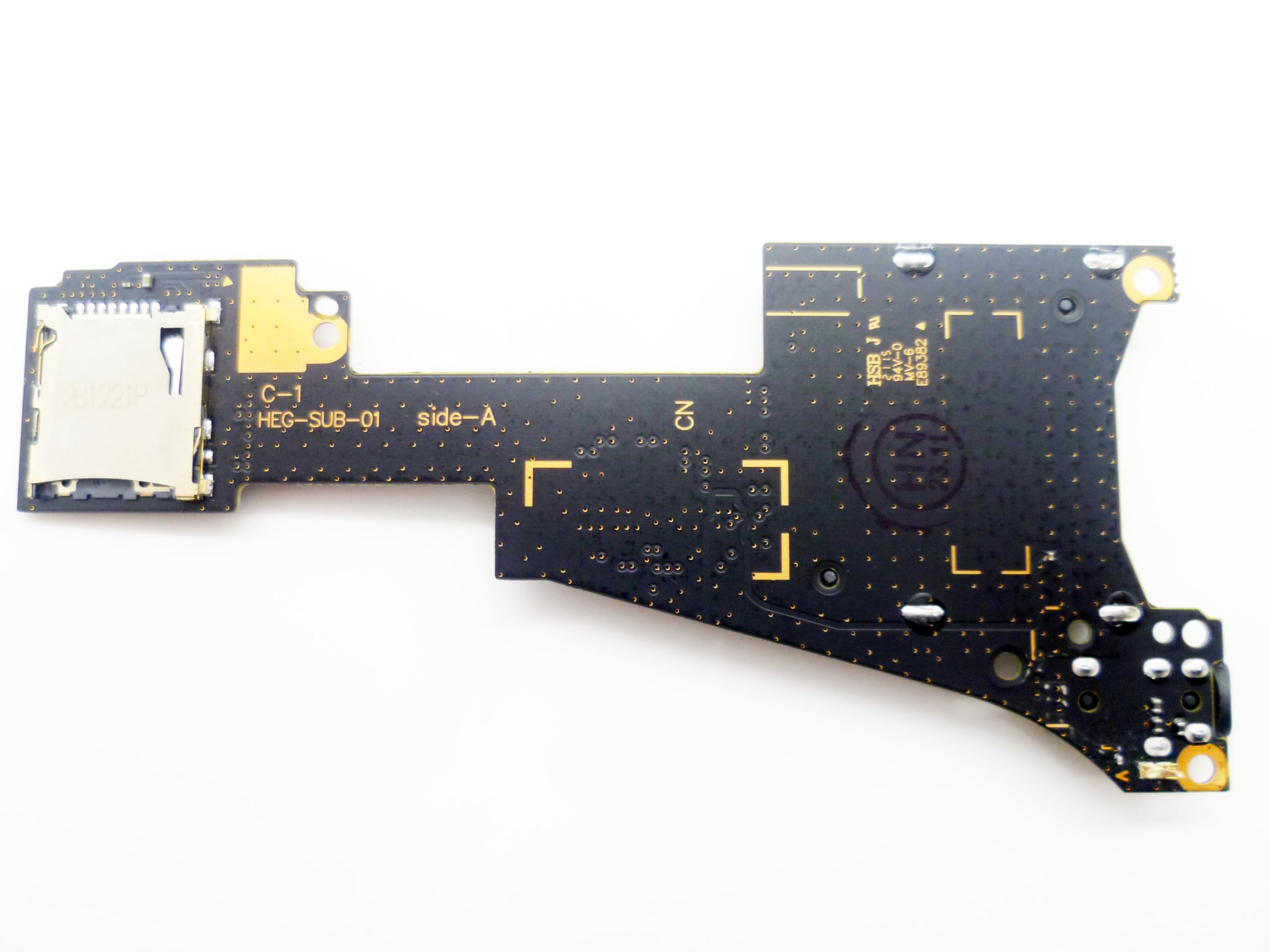 Micro SD Audio Game Cartuccia Lettore di Schede Modulo Connettore Ricambio Compatibile con Nintendo Switch OLED