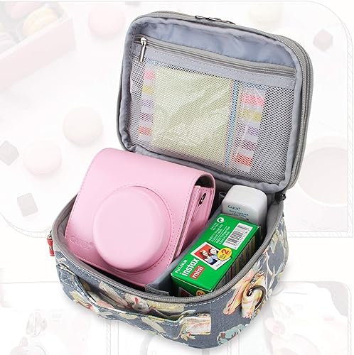 Miniatura 3 de Teamoy Funda protectora para cámara instantánea (compatible con Instax Mini 111210-7, SQ 610), funda protectora para cámara con correas de hombro
