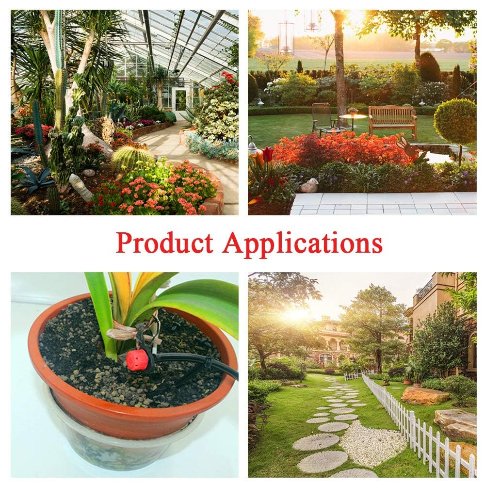 Bewässerungssystem Mit 60m Schlauch – Automatische Tropfbewässerung Für Garten & Gewächshaus