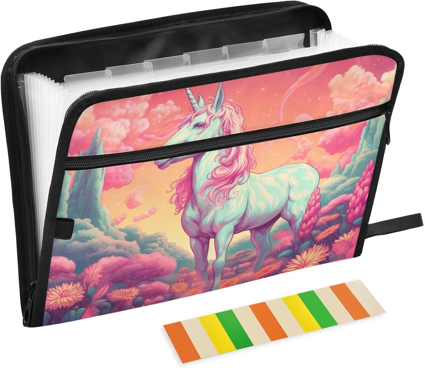 ZENWAWA Expanding File Folder Organizer 13 Pockets A4